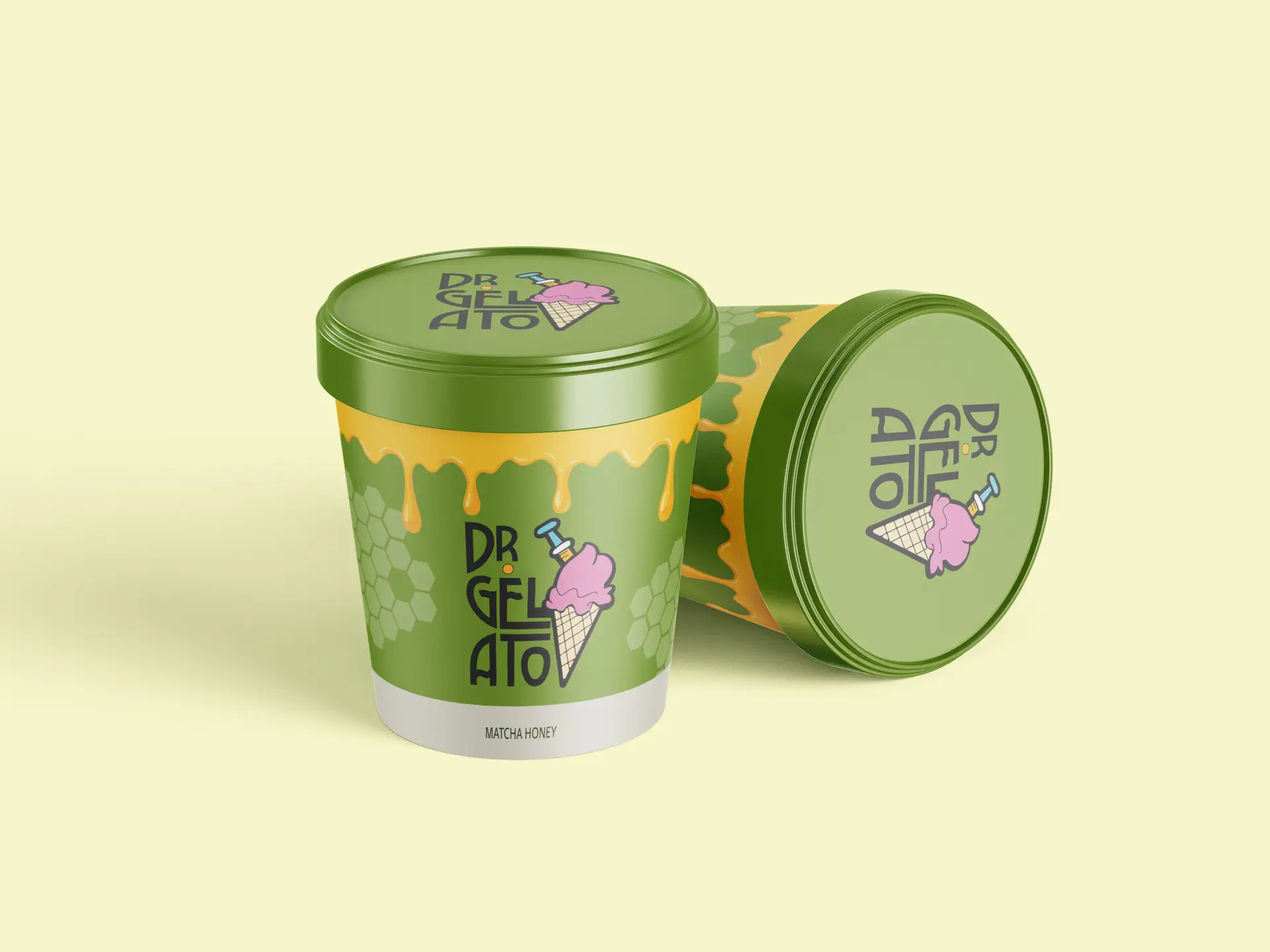 Matcha Honey Dr.Gelato